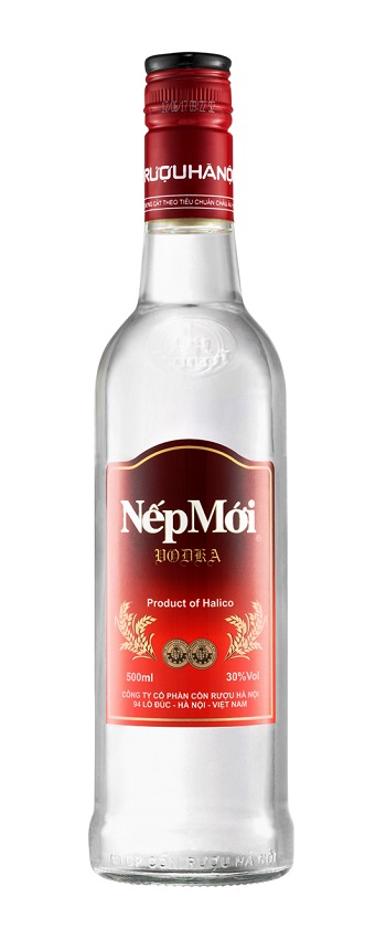 Vodka di riso vietnamita Nep Moi - Halico 500ml.